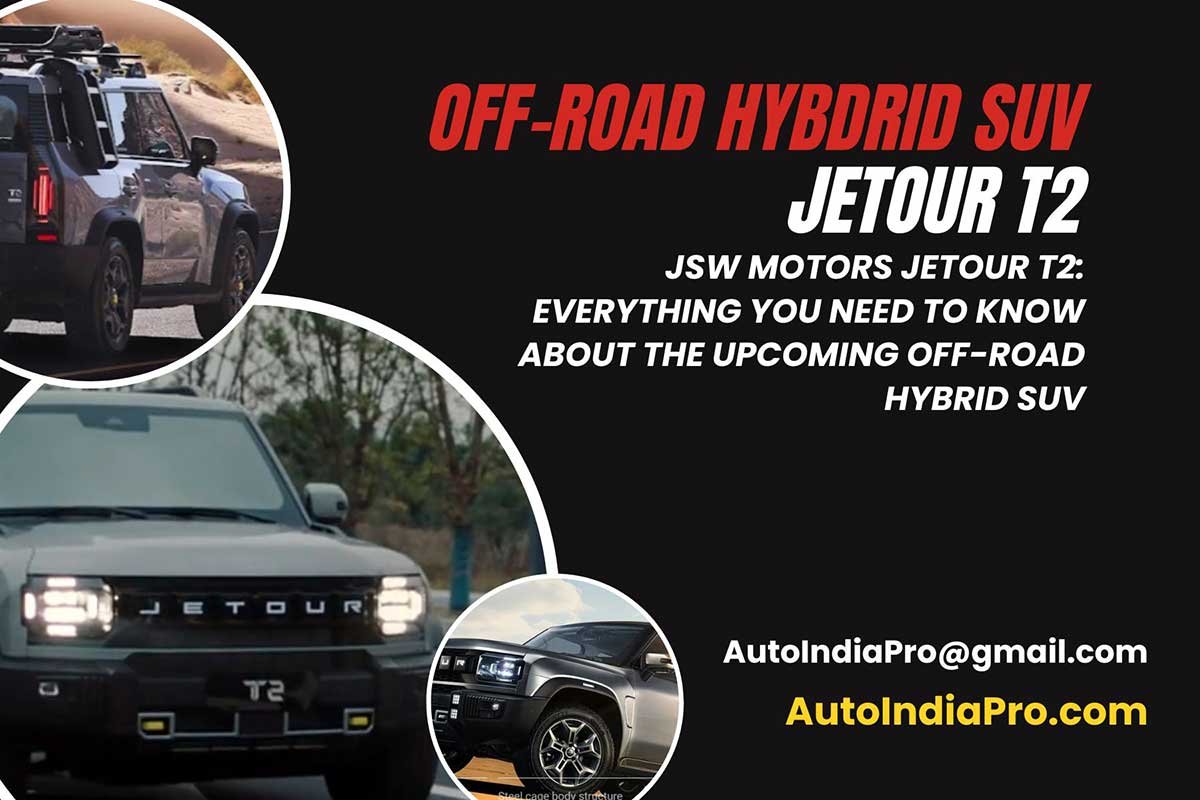 JSW Motors Jetour T2 India Launch